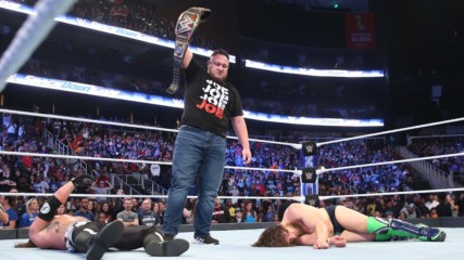 Samoa Joe attacks AJ Styles and Daniel Bryan: Wal3ooha, 1 November, 2018