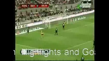 09.08 Арсенал - Севиля 1:1 Карлос Вела Гол