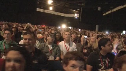 Mastermind Will Ferrell and Tina Fey at Comic Con 