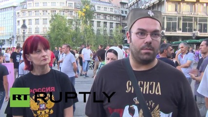 Serbia: Priests join anti-Gay Pride march in Belgrade