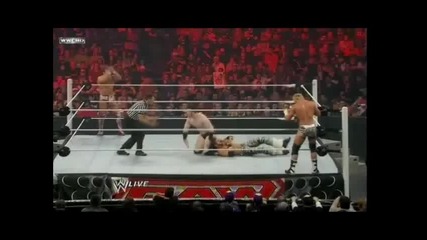 John Morrison (моят фаворит) и Daniel Bryan срещу Sheamus и Dolph Ziggler (wwe raw) 