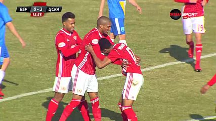 Верея - ЦСКА 0:2 /първо полувреме/