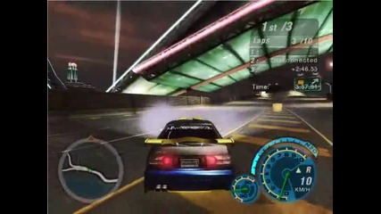 NFS U2 каране на 2 гуми (високо качество)