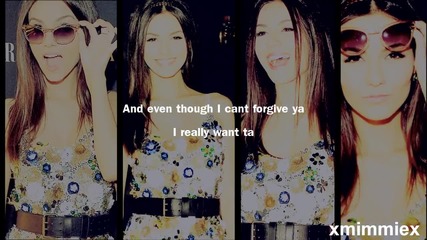 Hey baby even though I hate ya - Victoria