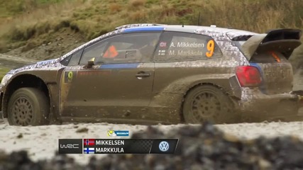 Wrc : 10-13 етапи от Рали Уелс 2013