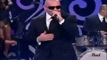 Pitbull performing live Hd