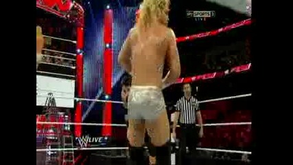 Bad News Barrett vs Dolph Ziggler ( Intercontinental Championship ) - Wwe Raw 1100 - 23/6/14