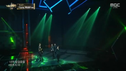 383.1224-18 B.a.p - Young Wild Free, Mbc Gayo Daejejeon 2016 (311216)