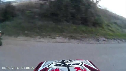 kiosowski - Yamaha Aerox stunt in Autumn