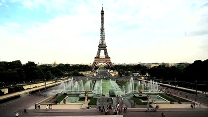 Айфеловата кула в Париж [ Time Lapse ]