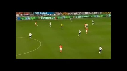 Видео Европейски футбол - Холандия - Шотландия 3 0.flv