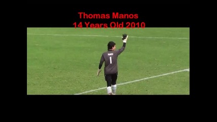 14 Year Old Goalkeeper Thomas Manos