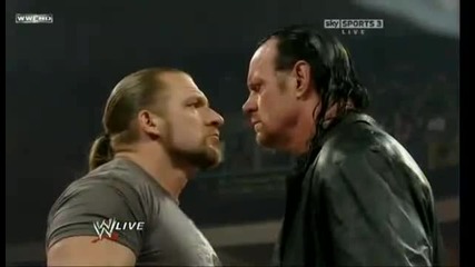 Triple H Returns raw 2011