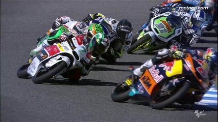 Moto3™ 2014 Най - доброто действие на забавен кадър