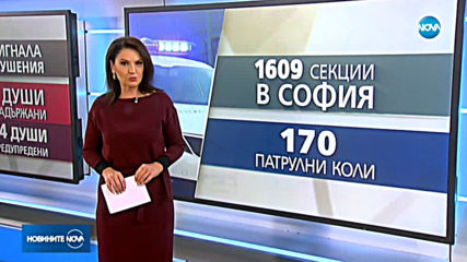 14 000 полицаи ще охраняват изборите