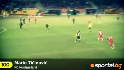 100 изумителни гола отбелязани през 2012 годинa