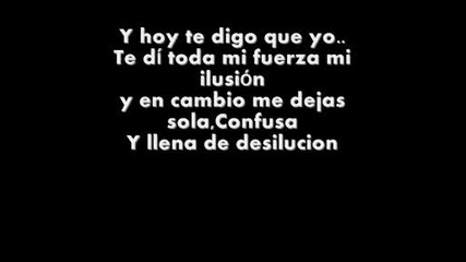 Rbd-me voy con Letra