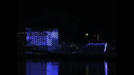 Светлинно шоу в Линц,  Австрия