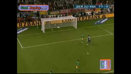 Germany - South Africa 2 - 0 (2 - 0,  5 9 2009)
