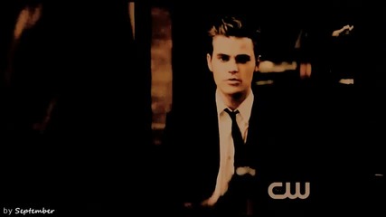 Stefan Salvatore - My "serious vampire look"?