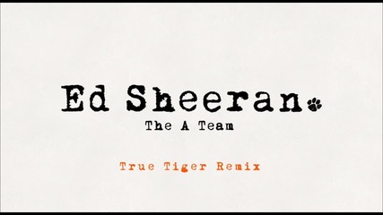 Ed Sheeran - The A Team [true Tiger Remix]