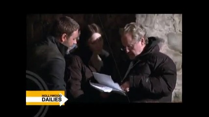 Director Ridley Scott and Russell Crowe Reunite On The Set Of Robin Hood 