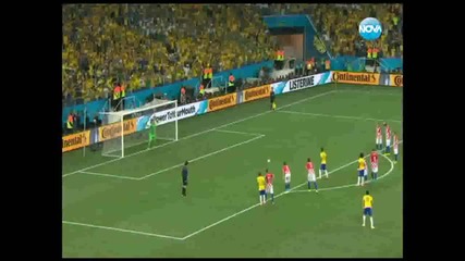 Бразилия 3:1 Хърватия първи мач за Световното по футбол 2014