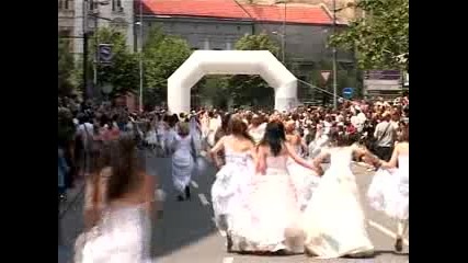 Маратон за булки в Белград