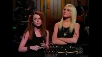 Lindsay Lohan At Saturday Night Live Show (1 Част)