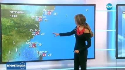 Прогноза за времето (26.07.2017 - централна емисия)