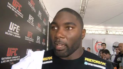 Anthony Rumble Johnson Gets Behind the Broncos