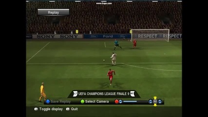 Два гола на Дирт Каут в Pes 2010