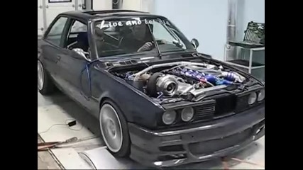 Кошмарът на всички ~бегачки~ !bmw E30 338it @ 0.9bar 