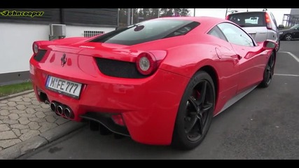 Ferrari 458 Italia на Нюрбургринг