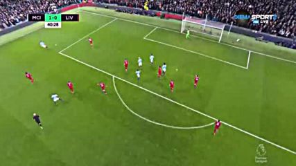 Манчестър Сити - Ливърпул 1:0 /първо полувреме/