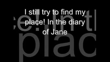 Breaking Benjamin - Diary of Jane Lyrics 