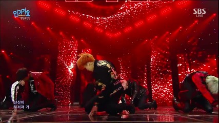 Bts(bangtan boys) - Run / Inkigayo 20.12.2015