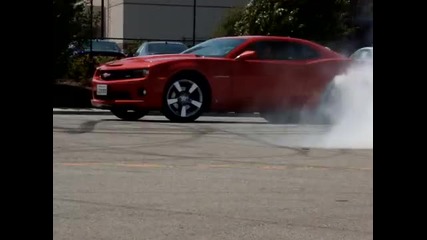 2011 Camaro Ss Burnout Drifting Spinning Circles burning rub