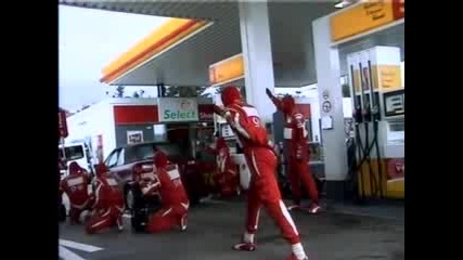 Супер Реклама На Shell С Михаел Шумахер