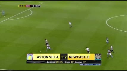 29.01.2013 Aston Villa - Newcastle 1 - 2