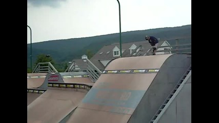 skateboard backflip at woodward