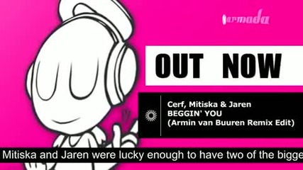 Cerf. Mitiska & Jaren - Beggin You (armin van Buuren Remix) (armd1072) 