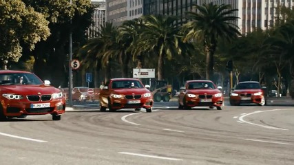 Откачане на пътя с няколко Bmw M235i