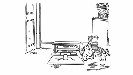 Screen Grab - Simon's Cat