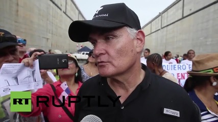 Panama: Around 12,000 visitors flood to see Canal expansion project