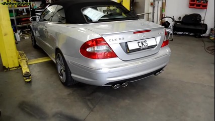 Mercedes Clk63 Amg W209 Cks Sport exhaust