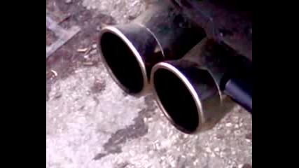 bmw nice exaust system