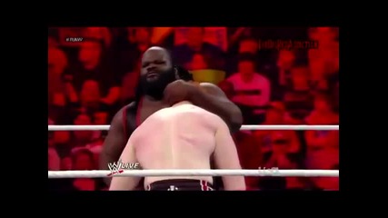 Sheamus vs Mark Henry - Първична сила 2012