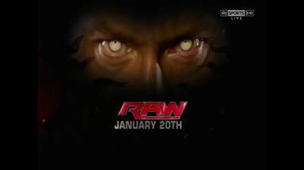 Batista се завръща в Wwe ( на 20 януари - седмицата преди Royal Rumble 2014 ) - Wwe Raw 23/12/13 vs