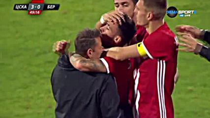 Трети гол за ЦСКА потопи надълбоко Берое